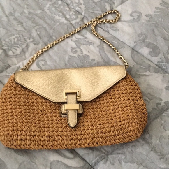 Michael Kors Handbags - MK straw purse